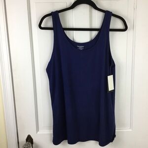 Philosophy Republic Clothing Navy Blue Tank Top XL